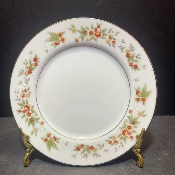 Vintage M Fine China Made in Japan Arbor 5566 Bread Plate (8 available) - Picture 1 of 5